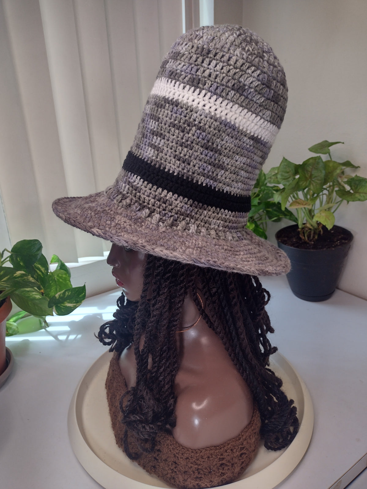Deluxe Rolled Top Hat & Rolled Hat