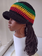 D Reggae Crochet Cap