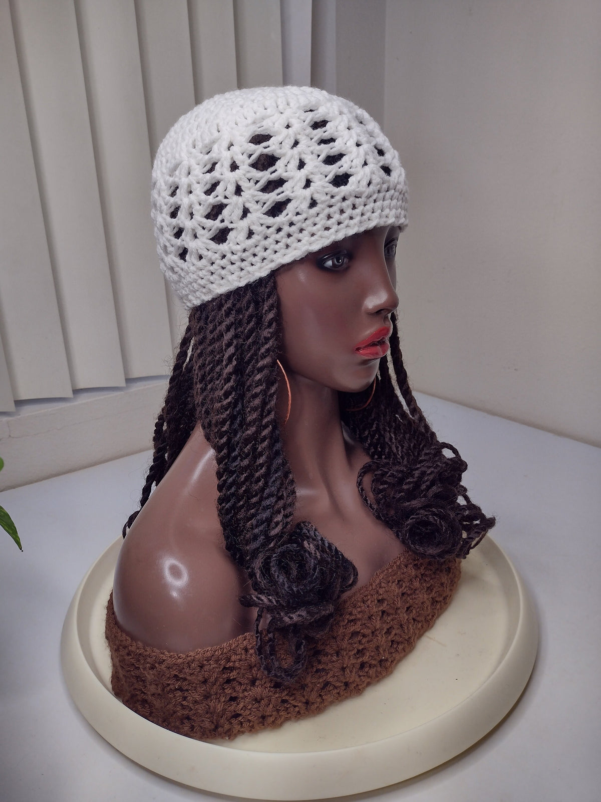 90s Style Crochet Cap