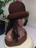 Deluxe Rolled Top Hat & Rolled Hat