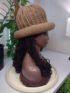 Deluxe Rolled Top Hat & Rolled Hat