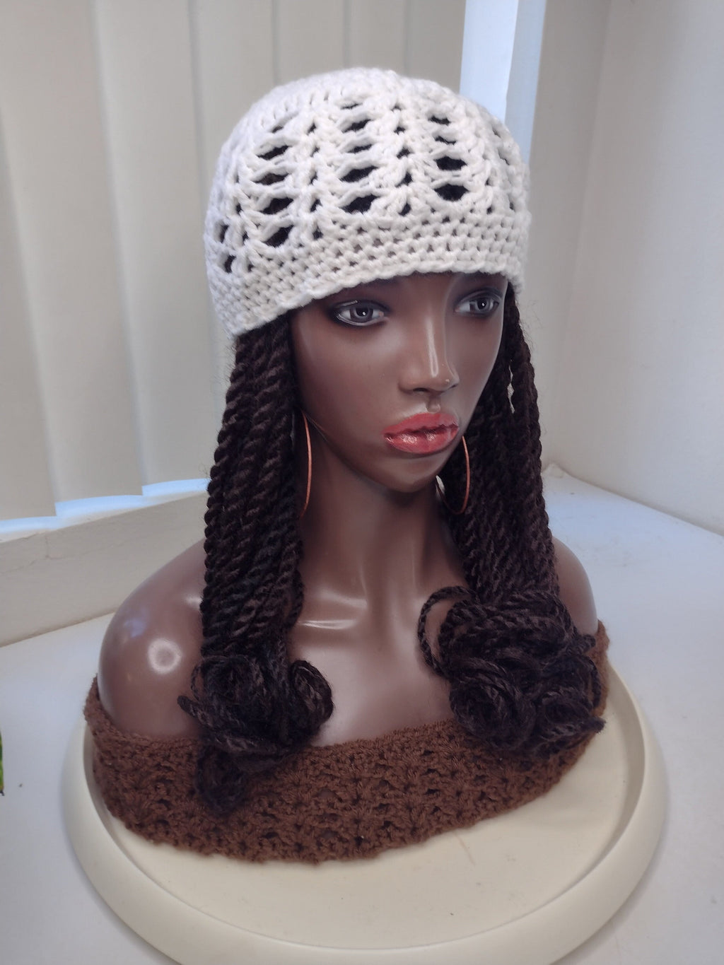 90s Style Crochet Cap