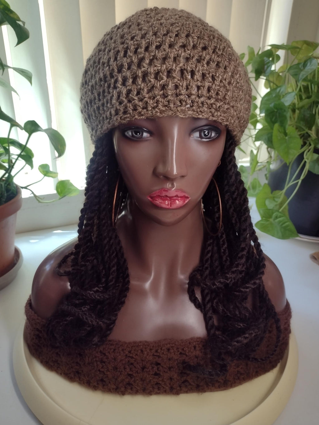 D Reggae Crochet Cap