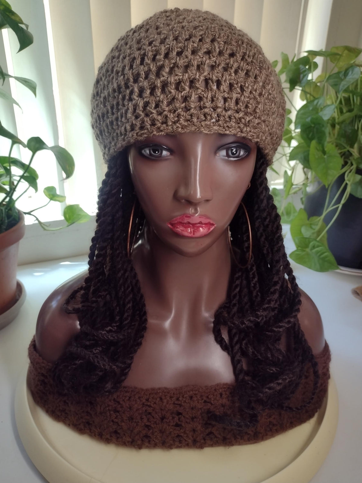 D Reggae Crochet Cap