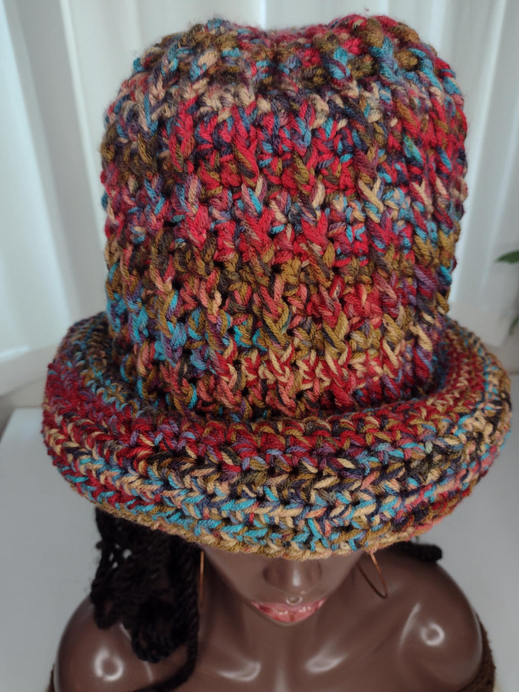 Deluxe Rolled Top Hat & Rolled Hat
