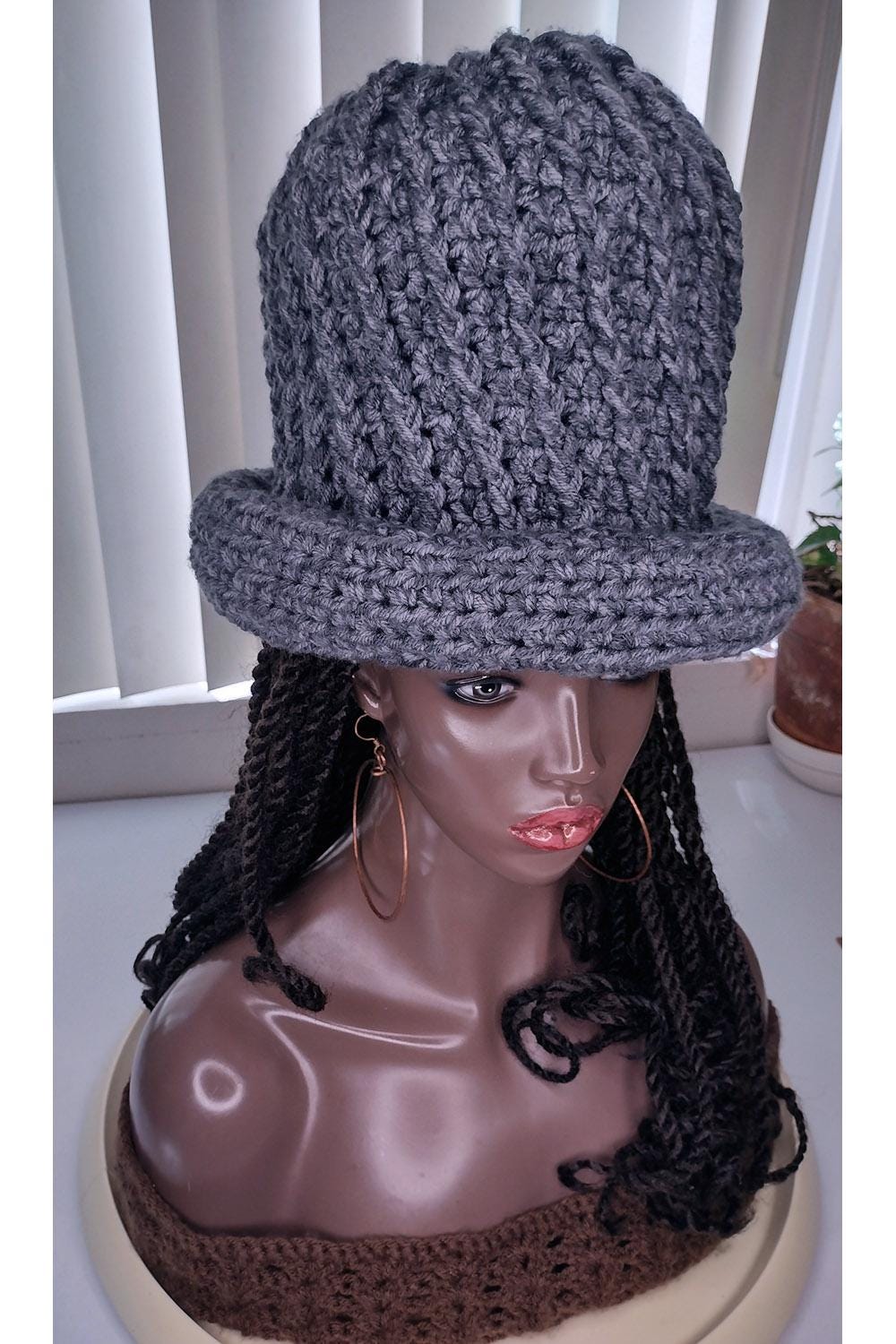 Deluxe Rolled Top Hat & Rolled Hat