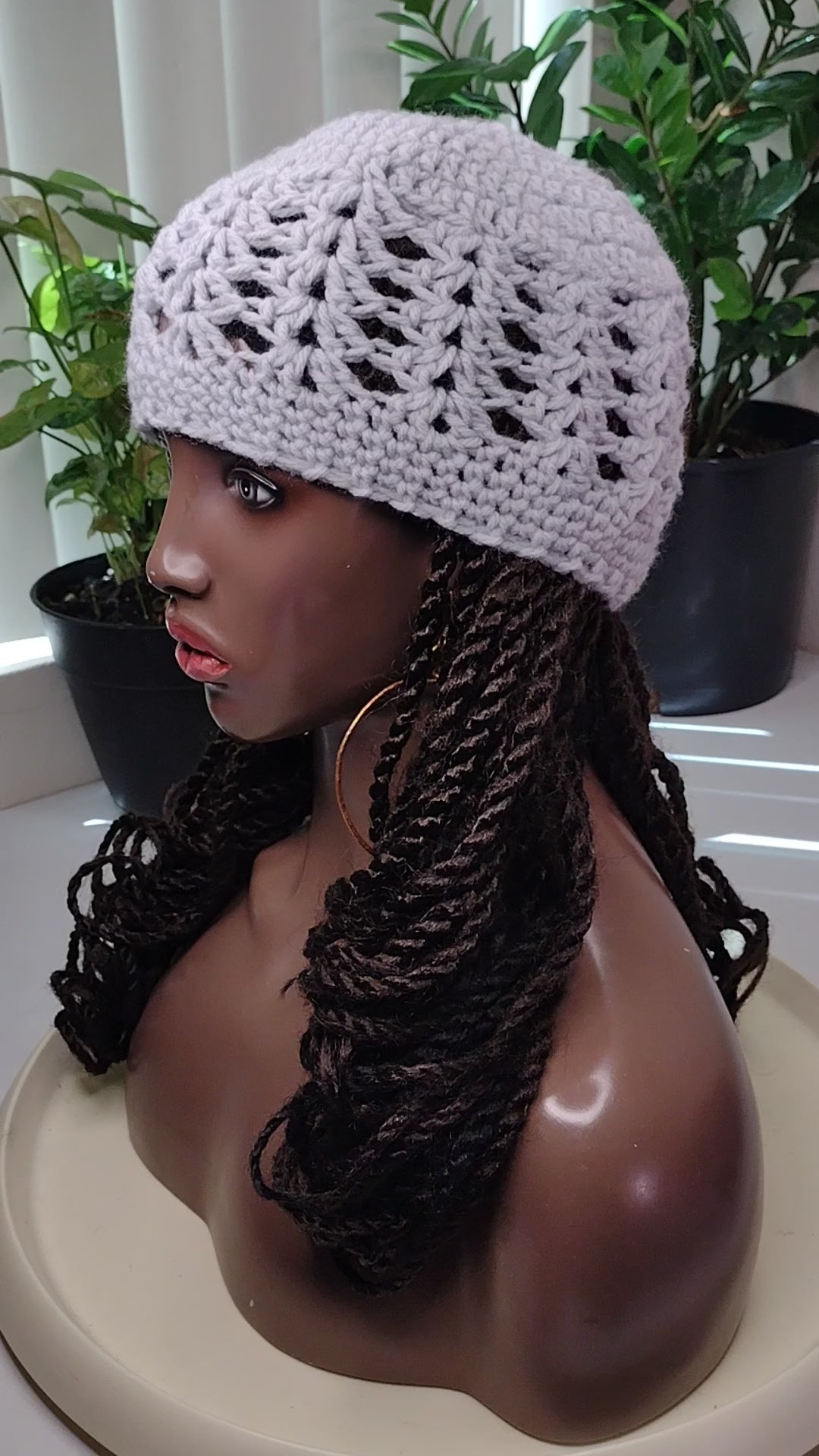 90s Style Crochet Cap