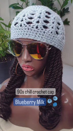 90s Style Crochet Cap